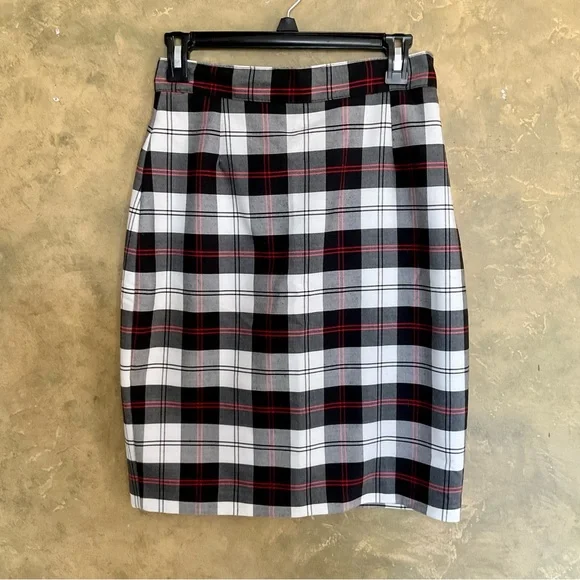 ​Quorum Vintage | 90s Plaid Skirt Suit Set | Clueless Core | S - Picture 4 of 14